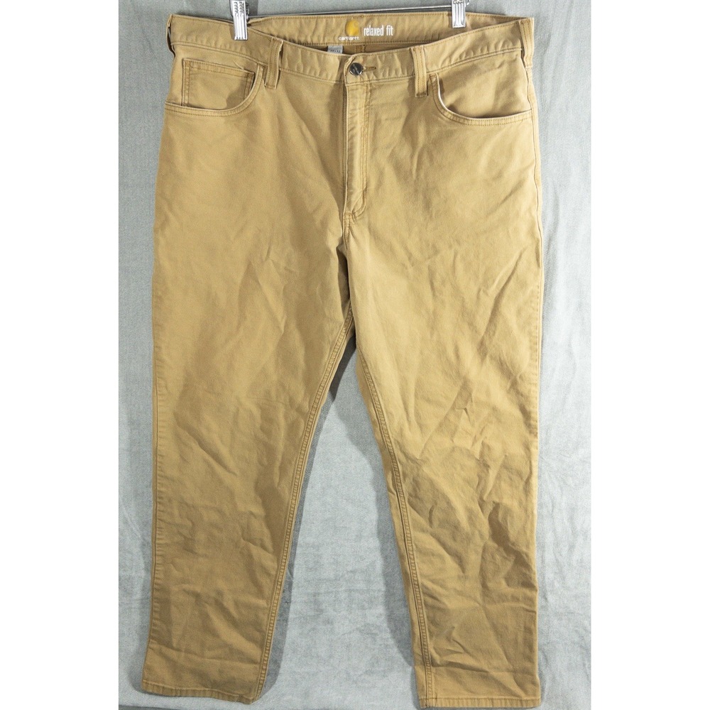 Carhartt Relaxed Fit Work Pants Mens 38x32 102517-918 Western Ranch Workwear
